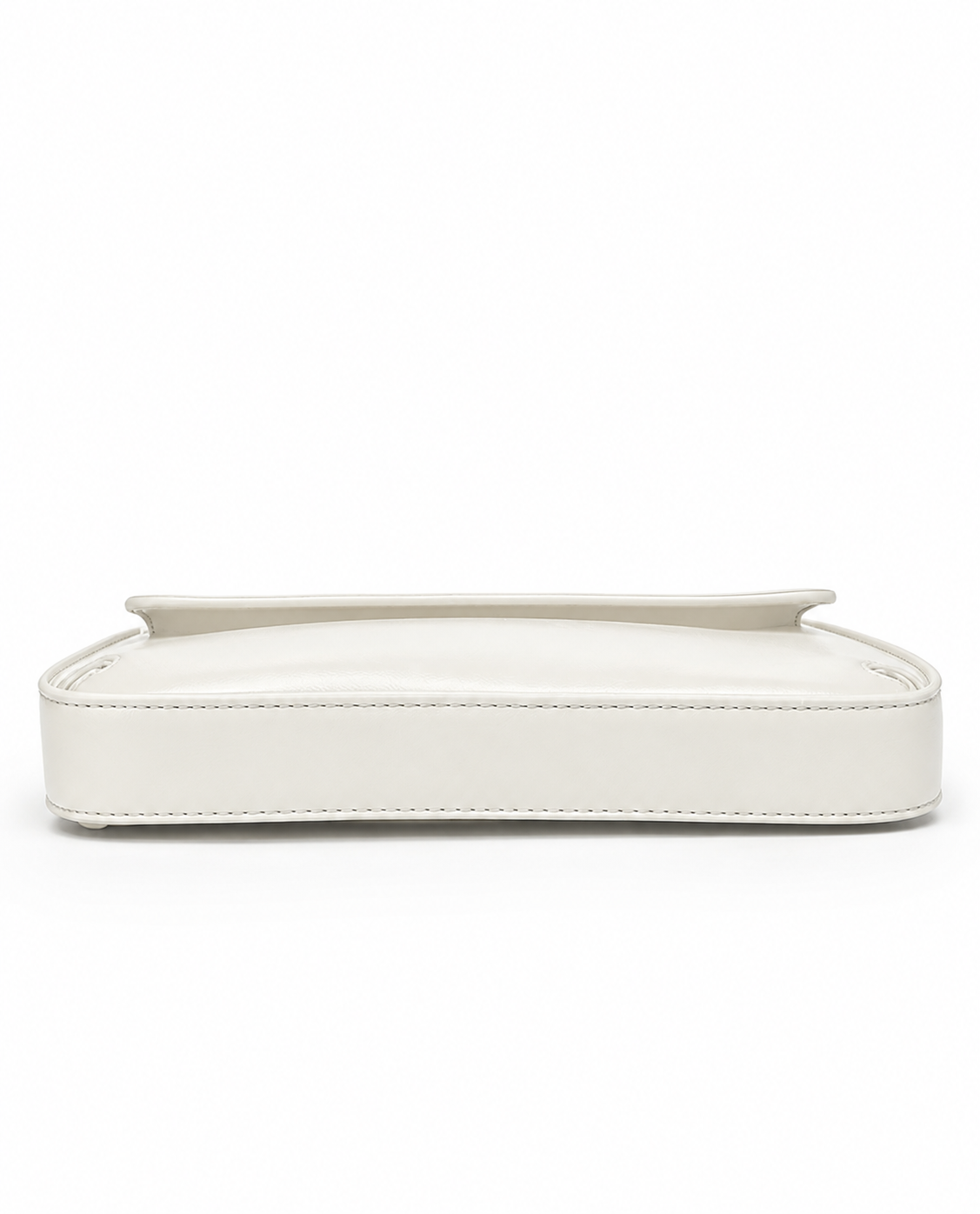Classic Retro Baguette Shoulder Bag for Women in White